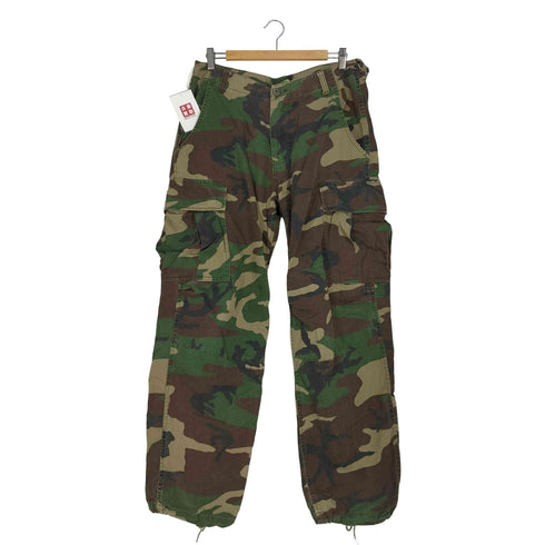 ユーエスアーミー U.S. ARMY 迷彩 カモ アジャスター付き カーゴパンツ メンズ MEDIUM-REGULAR