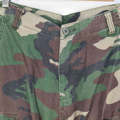 ユーエスアーミー U.S. ARMY 迷彩 カモ アジャスター付き カーゴパンツ メンズ MEDIUM-REGULAR