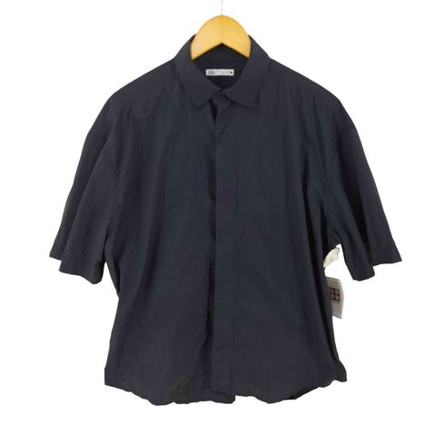 ザラ ZARA ナイロンシャツ メンズ import:S