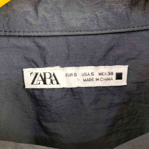 ザラ ZARA ナイロンシャツ メンズ import:S