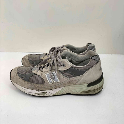 ニューバランス NEW BALANCE 英国製 M991GL GRAY ピッグスキン スエードスニーカー メンズ UK:8.5