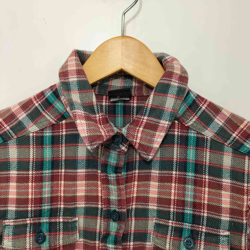 パタゴニア patagonia フロントポケット チェック ネル シャツ レディース