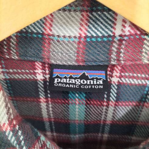 パタゴニア patagonia フロントポケット チェック ネル シャツ レディース