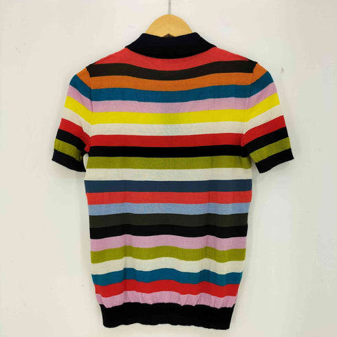 ジルサンダー JIL SANDER ニット ポロシャツ マルチボーダー レディース JPN:36