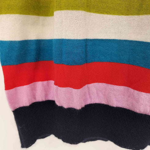 ジルサンダー JIL SANDER ニット ポロシャツ マルチボーダー レディース JPN:36