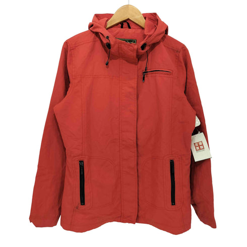 エディーバウアー Eddie Bauer 比翼 ナイロン マウンテン パーカー レディース import:M