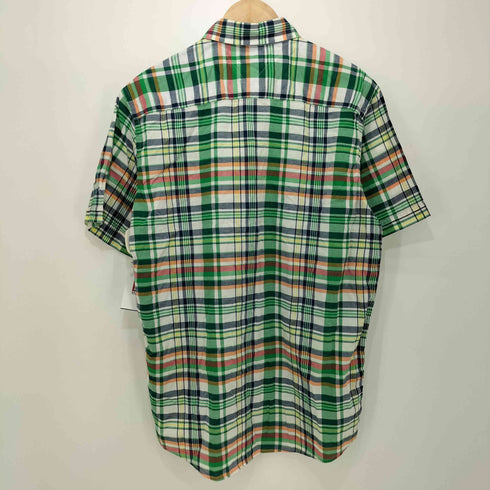 トミーヒルフィガー TOMMY HILFIGER ロゴ刺繍 チェック シャツ メンズ import:M