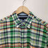 トミーヒルフィガー TOMMY HILFIGER ロゴ刺繍 チェック シャツ メンズ import:M