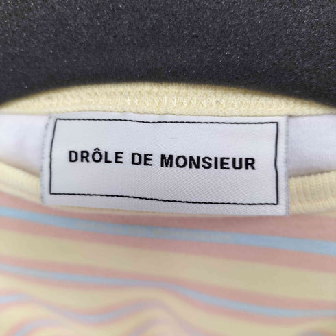 ドロールドムッシュ DROLE DE MONSIEUR ボーダー S/S tシャツ メンズ JPN:M
