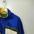 デサント descente ロゴワッペン マルチカラー ナイロン フードイン ジャケット メンズ M-L