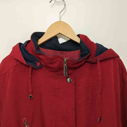 ノーティカ NAUTICA 比翼 フーデッド マウンテン コート レディース 3x
