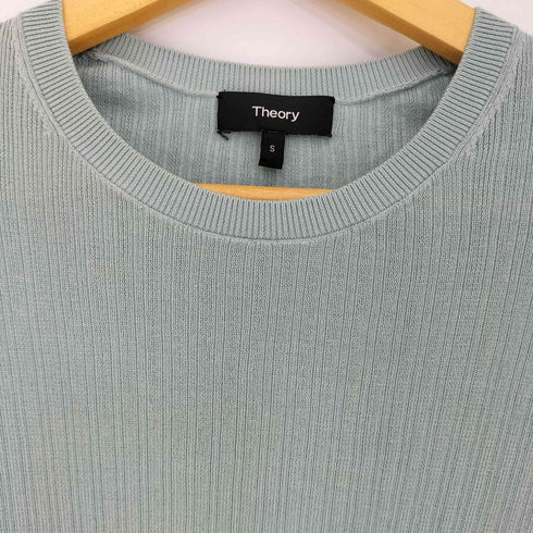 セオリー theory CREW NECK RI SUPER PIUMA リブニット レディース JPN:S