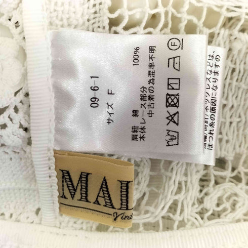 MALION vintage 4way lace camisole レディース FREE