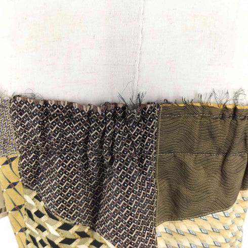 MALION vintage TIE PATCHWORK パッチワークビスチェ レディース