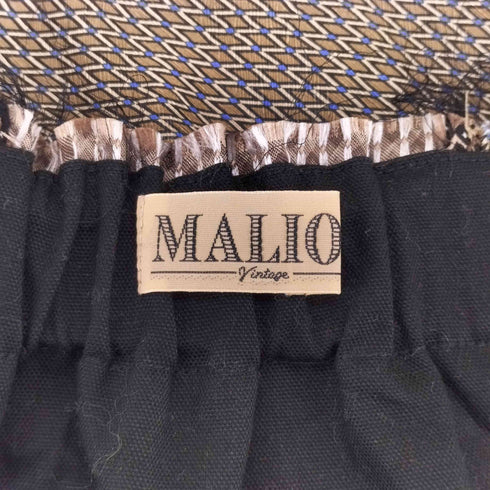 MALION vintage TIE PATCHWORK パッチワークビスチェ レディース