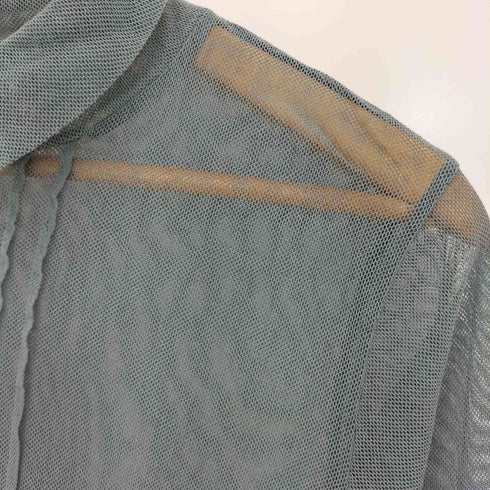 コットンハウスアヤ Cotton House Aya yesterday Cross ハイネック メッシュ Tシャツ レディース JPN:M