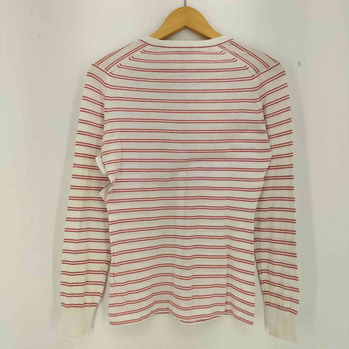 ジョンスメドレー JOHN SMEDLEY コットン ボーダーカーディガン レディース JPN:S