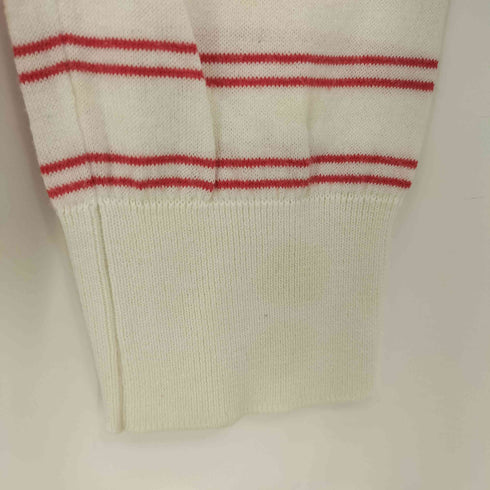 ジョンスメドレー JOHN SMEDLEY コットン ボーダーカーディガン レディース JPN:S