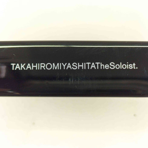 タカヒロミヤシタザソロイスト TAKAHIRO MIYASHITA The SoloIst. KURT オーバル型サングラス メンズ