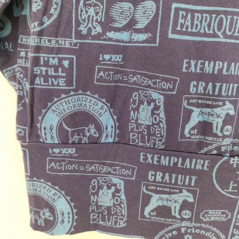 アニエスベー agnes b. b.forever レーヨンエステル テキスタイル ボートネックTシャツ レディース JPN:1