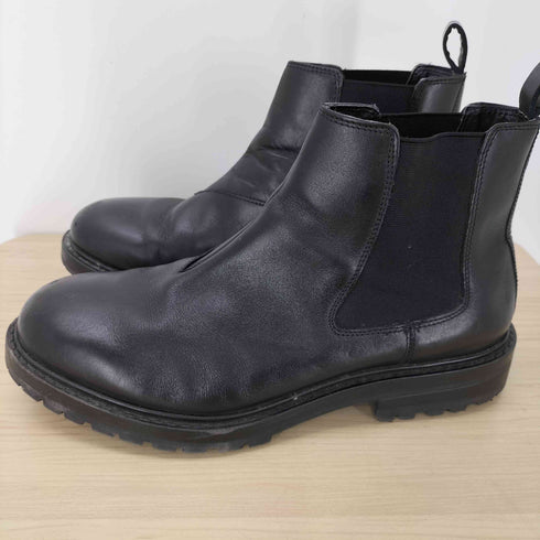 ザラ ZARA フェイクレザーサイドゴアブーツ メンズ EUR:42