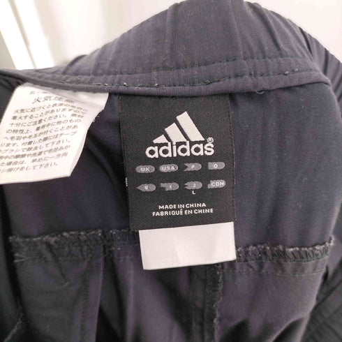 アディダス adidas ロゴ刺繍 ナイロンパンツ メンズ JPN:L