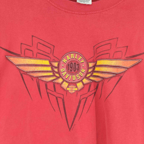 ハーレーダビッドソン HARLEY-DAVIDSON 両面プリント S/S Tシャツ メンズ JPN:L