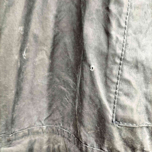 バブアー Barbour 90S 英国製 3ワラント BORDER JACKET ボーダー オイルドジャケット 93年製 メンズ C44/112cm