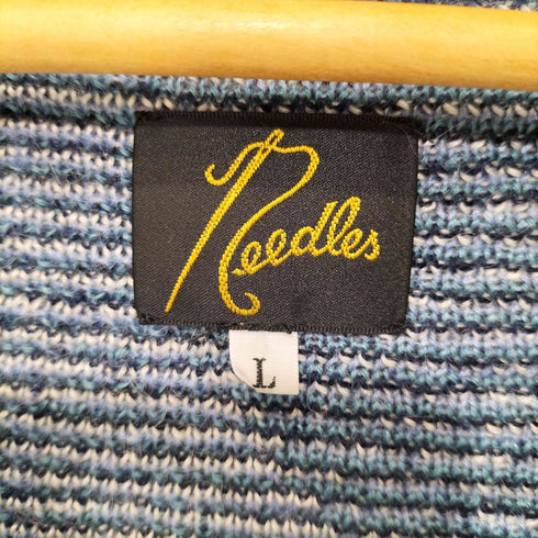 ニードルズ Needles 22AW 別注 Mohair Cardigan - Patchwork Motif パッチワーク モヘアニットカーディガン メンズ JPN:L