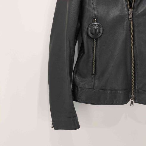 インターナショナルギャラリービームス International Gallery BEAMS PERBACCO 15SS 別注 Leather Riders シープレザー ダブルライダースジャケット メンズ JPN:44