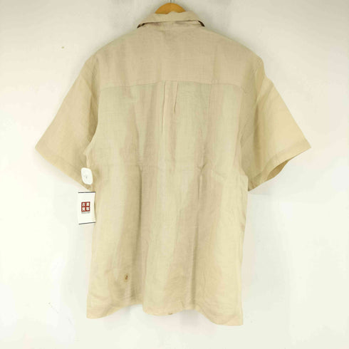 Fresco Lino 刺繍加工 S/S シャツ メンズ JPN:L