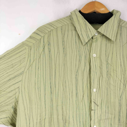 axcess ストライプ S/S シャツ メンズ XXL