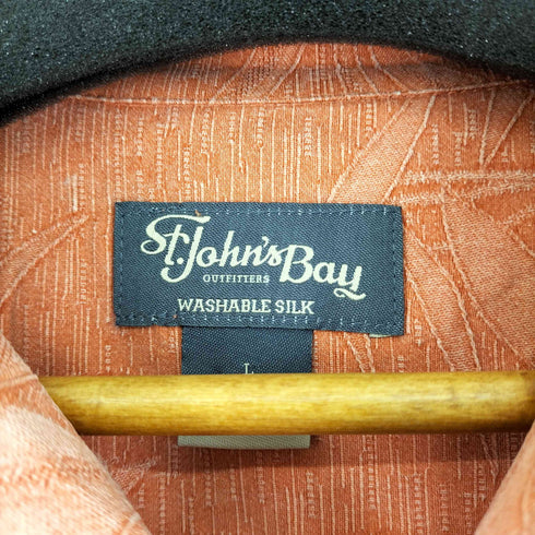セントジョンズベイ STJOHNS BAY シルク アロハシャツ メンズ JPN:L