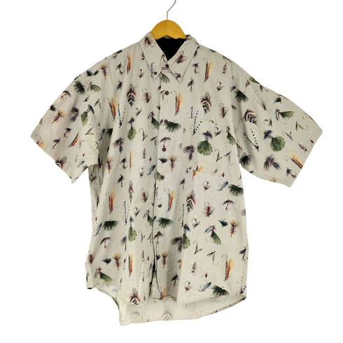 チャップスラルフローレン CHAPS RALPH LAUREN 90S 総柄 S/S シャツ メンズ JPN:L