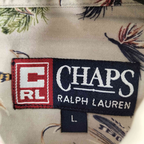 チャップスラルフローレン CHAPS RALPH LAUREN 90S 総柄 S/S シャツ メンズ JPN:L