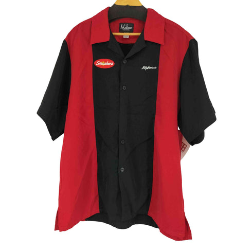 NEW CHEF FASHION ツートン 開襟シャツ メンズ 2XL