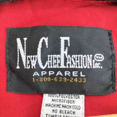 NEW CHEF FASHION ツートン 開襟シャツ メンズ 2XL