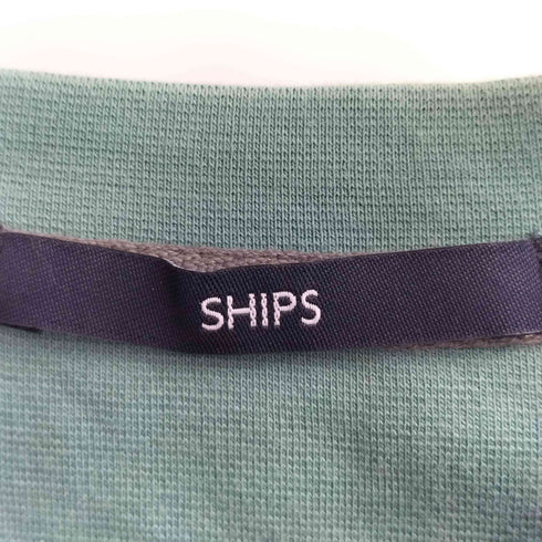 シップス SHIPS ミラノリブ クルーネック プルオーバー Tシャツ メンズ JPN:S