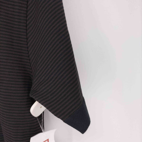エディフィス EDIFICE ボーダーニットTシャツ メンズ JPN:M