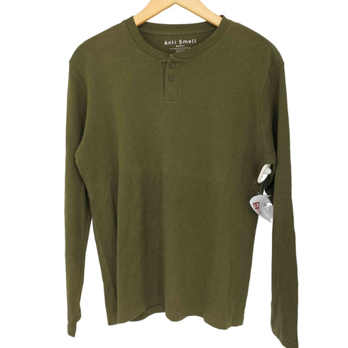 ナノユニバース NANO universe Anti Smell エチケットロングスリーブTシャツ メンズ JPN:S