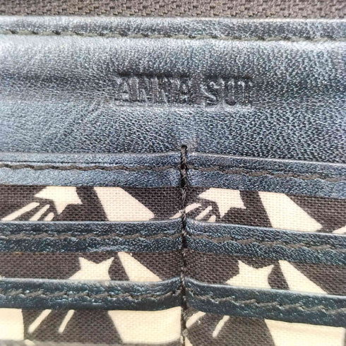 アナスイ ANNA SUI スタッズロングウォレット レディース