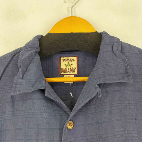 トミーバハマ Tommy Bahama チェック S/S 開襟シルクシャツ メンズ JPN:XL