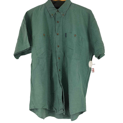 チャップスラルフローレン CHAPS RALPH LAUREN 90S リネン混 S/S BD シャツ メンズ JPN:L