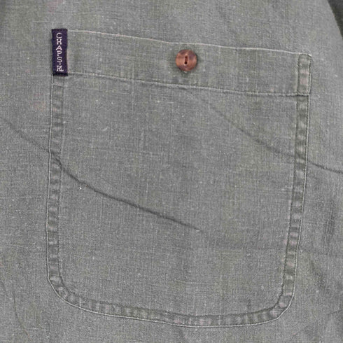 チャップスラルフローレン CHAPS RALPH LAUREN 90S リネン混 S/S BD シャツ メンズ JPN:L