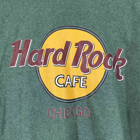 ハードロックカフェ Hard Rock Cafe MADE IN USA ロゴプリント リンガーTシャツ メンズ JPN:L