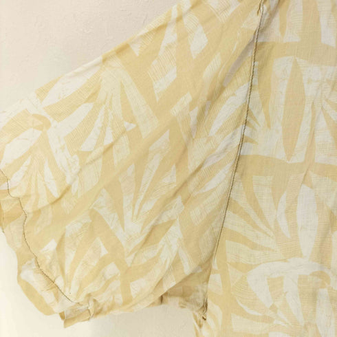 トミーバハマ Tommy Bahama トロピカル柄開襟リネンシャツ メンズ import:XL