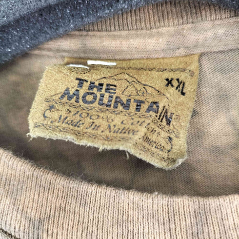ザマウンテン the mountain 鹿プリント S/S Tシャツ メンズ JPN:XL