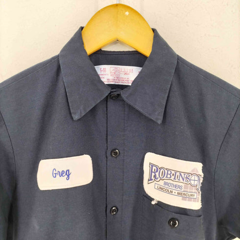 レッドキャップ RED KAP 企業ロゴ ワークシャツ メンズ S-SS