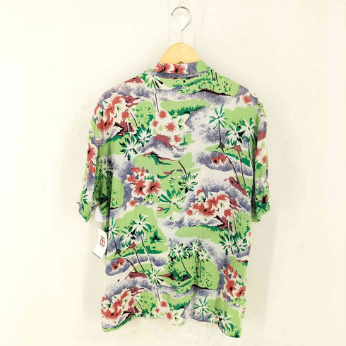 メローナ MERONA レーヨンアロハシャツ メンズ import:L