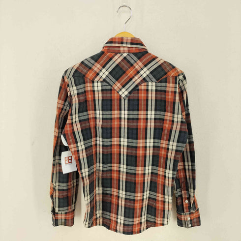 ヴァロッシュ VAROSH チェック コットンネルシャツ メンズ JPN:46
